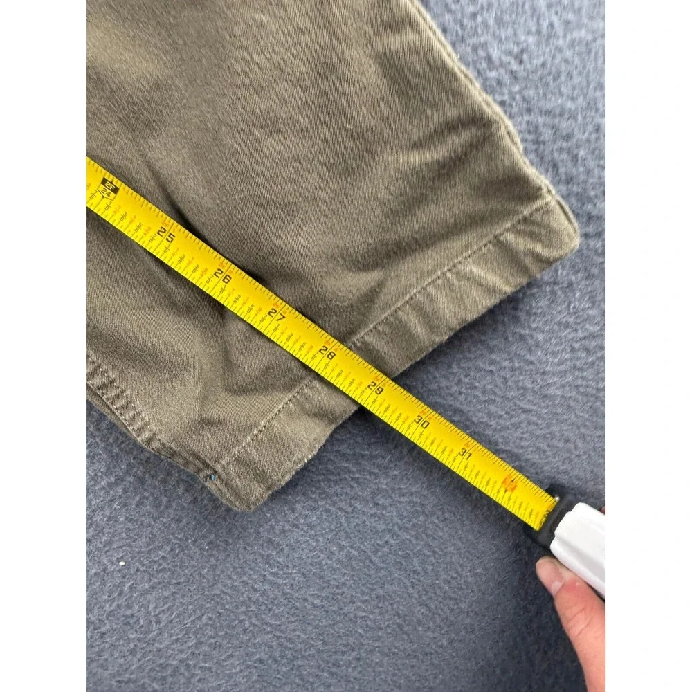 Mugsy Pants Men's 36x29* Olives Army Green Chino Stretch Regular Straight Casual